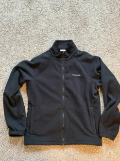 Columbia Fleece Jacke Strickjacke Gr. L schwarz top
