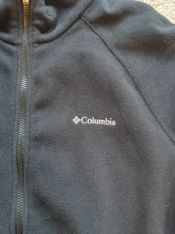 Columbia Fleece Jacke Strickjacke Gr. L schwarz top