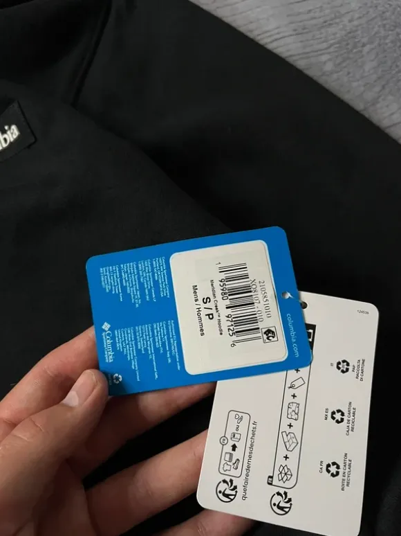 Columbia Hoodie schwarz Neu