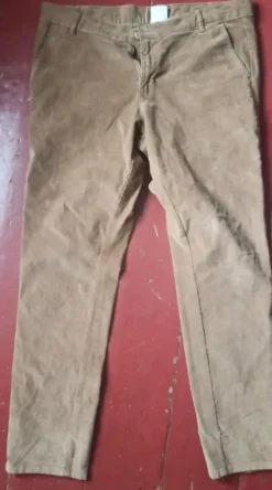 Cordhose, Chino, beige