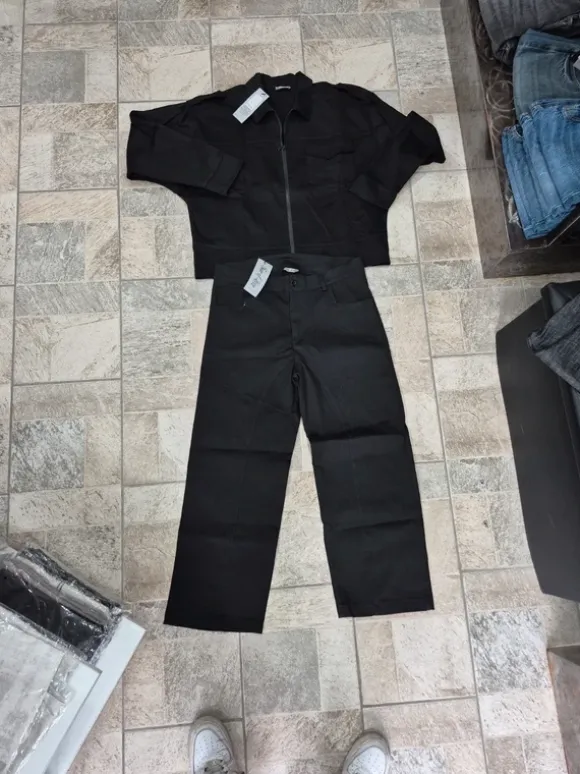Cordinato in denim