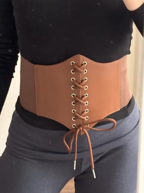Corsage - Braun