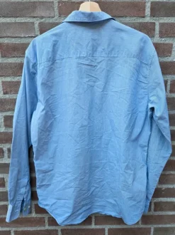 Cortefiel overhemd blouse | maat XL | blauw gestreept | topstaat | stretch katoen