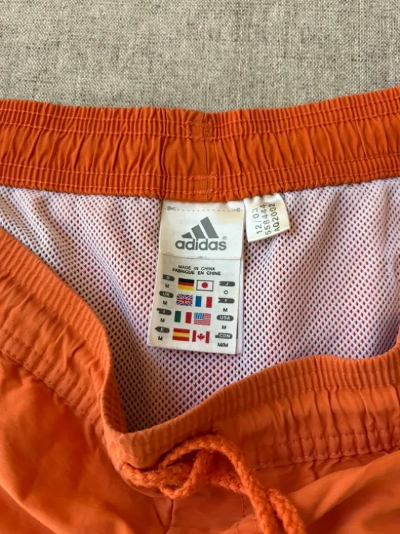 Costume Adidas Arancione – Swim Shorts 3-Stripes – Come Nuovo taglia M