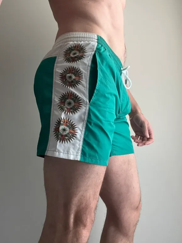 Costume boxer verde