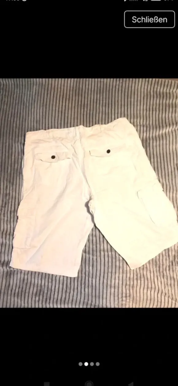 Cream weiße Short von Livergy in Gr. 54