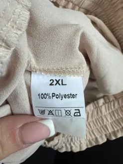 Creme beige Sommer Hose 2XL 44/46/48