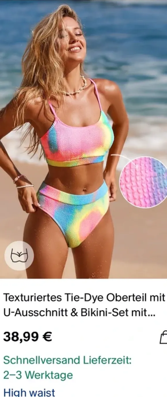 Cupshe Bikini neon