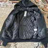 Custom Marlboro × Carhartt Zip-Hoodie Jacke Rot - Retro Workwear XL
