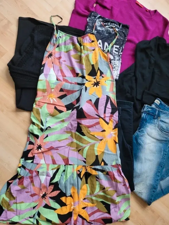 Damen Kleiderpaket 7 Teile, EDC, Nevermind, H&M Gr. 40 L