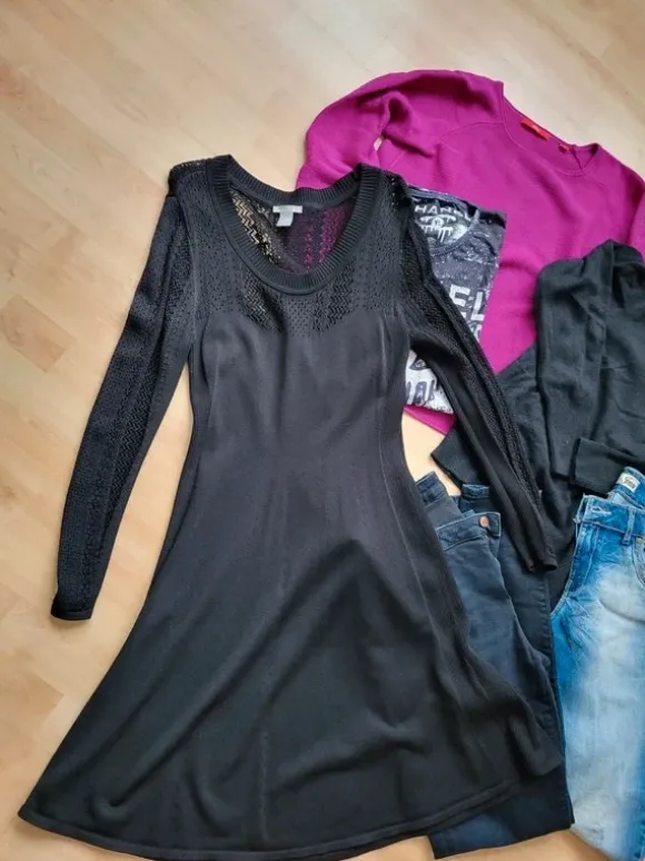 Damen Kleiderpaket 7 Teile, EDC, Nevermind, H&M Gr. 40 L