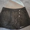 Damen Skort Hosenrock Short Rock Jeans Leo Viral Trend Größe XXL 44 neu