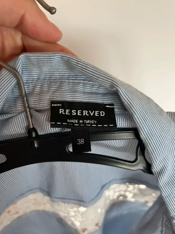 Damenbluse transparent