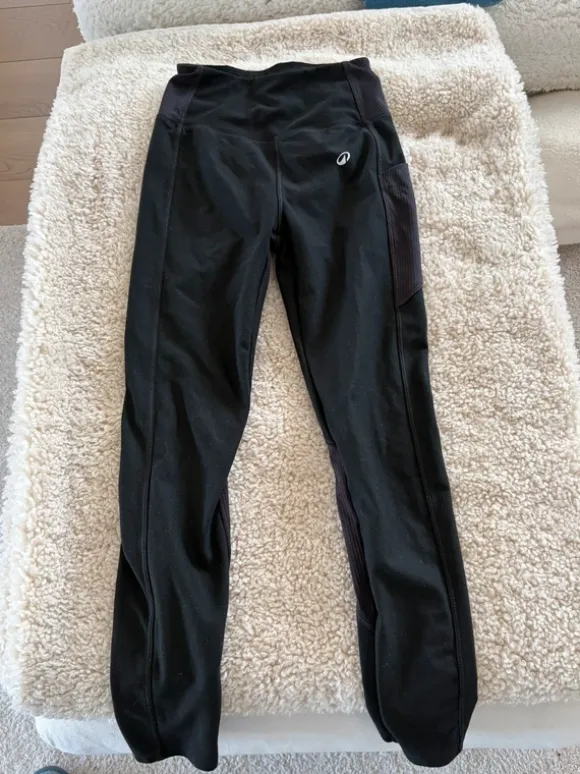 Dekathlon Sport Legging Damen Neu Gr.S Schwarz