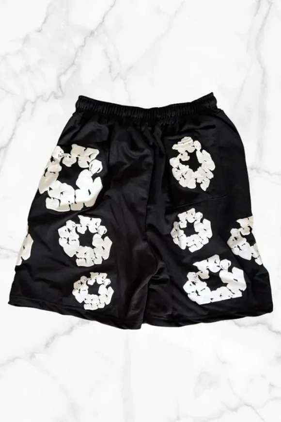 Denim Tears Shorts Schwarz
