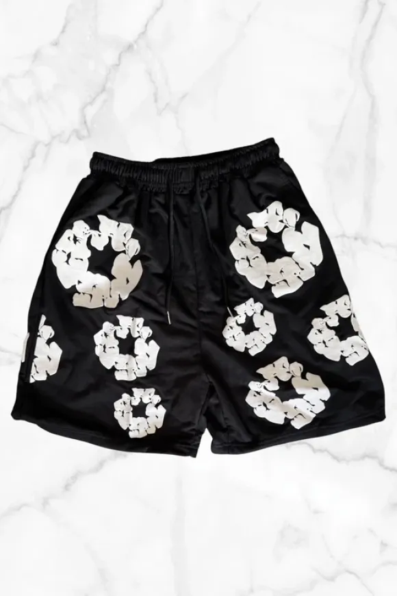 Denim Tears Shorts Schwarz