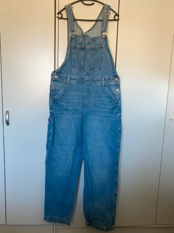Denim tuinbroek