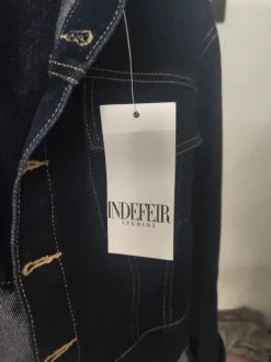 Denim Two Piece Set XS – Dark Wash Wide Leg & Jacket