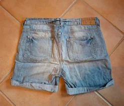 Denimshorts mit Patches
