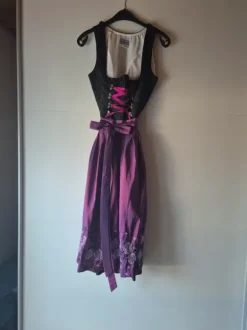 Dirndl Daller Schwarz Lila