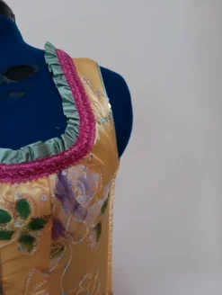 Dirndl pink, gelb Gr.XS