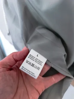 Dünne Sommerjacke, Gr.L, hellgrau