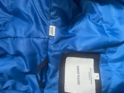 Doudoune, capuche, bleu marine, Jack and Jones