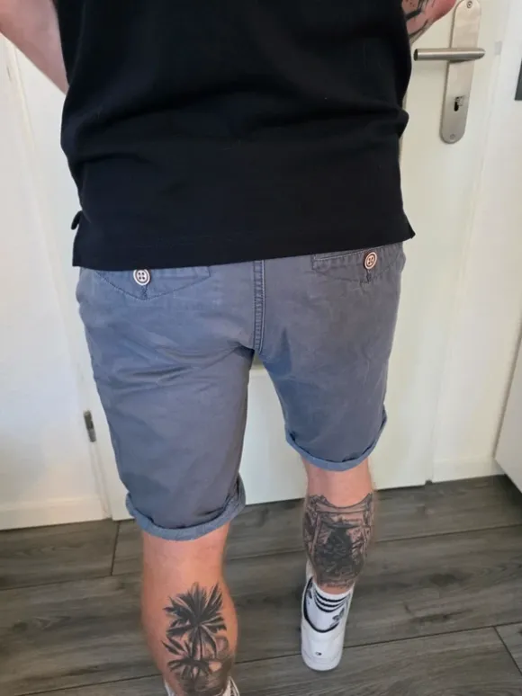 Dunkelblaue Chino Gr 32