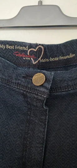 Dunkelblaue Damenjeans von Toni in Größe 46
