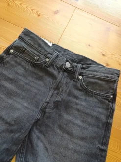 Dunkelgraue Jeans für Herren