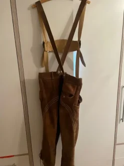 Echtlederhose Kniebund