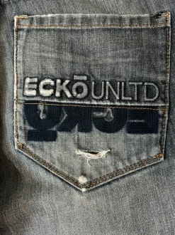 Ecko Unltd baggy denim shorts Y2K size 34