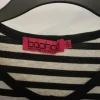 Einteiler Pyjama schwarz grau gestreift