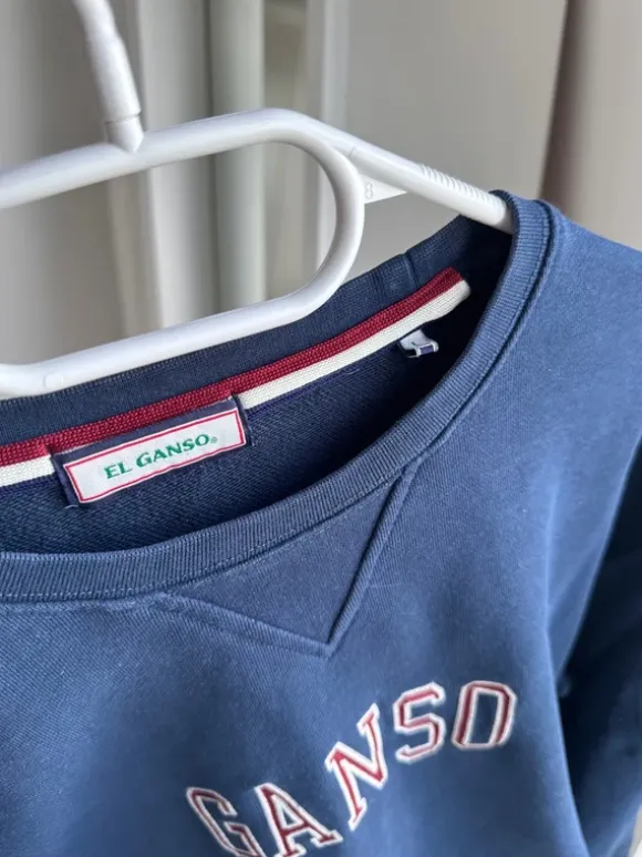 El Ganso Pullover Gr. L blau