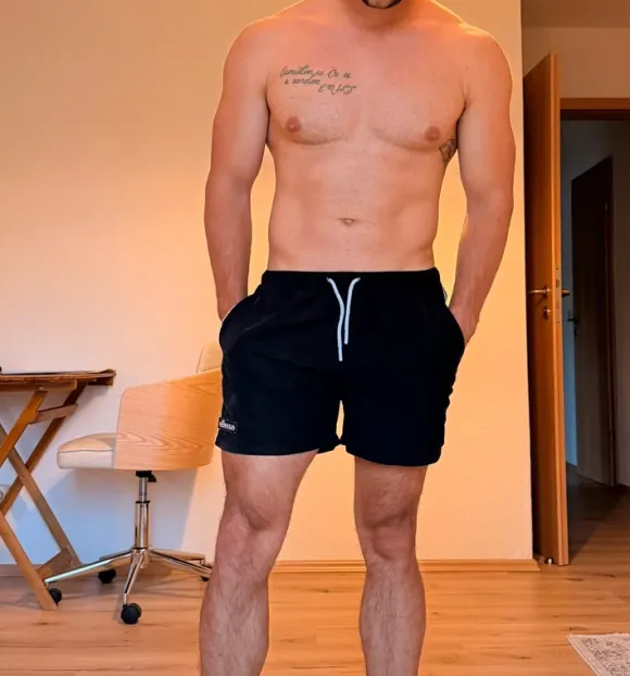 Ellesse Badehose – Schwarz, Größe S 🖤