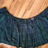 EMP Kilt Schottenrock blau grün