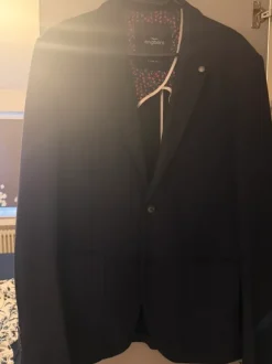 Engbers Slim Fit Sakko dunkelblau
