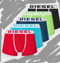 5er Pack Original Diesel Boxer Trunks Gr. M Neu