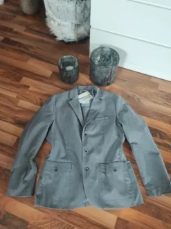 Esprit Herren Blazer grau Langarm Grösse XL