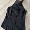 Esprit Neckholder Bluse schwarz