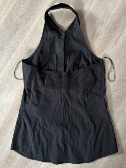 Esprit Neckholder Bluse schwarz