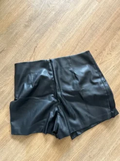 Fake-Leder Skort