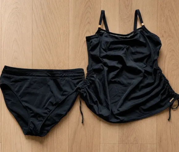 Fantasie tankini als nieuw 85D top broekje L