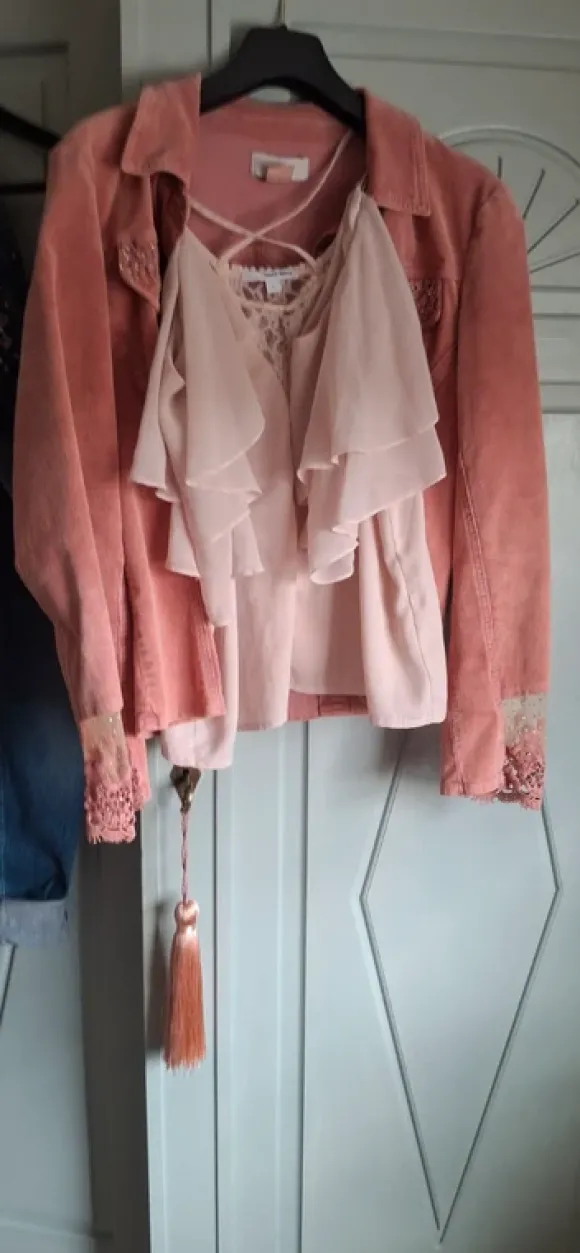 Farbenspiel Jacke und Top