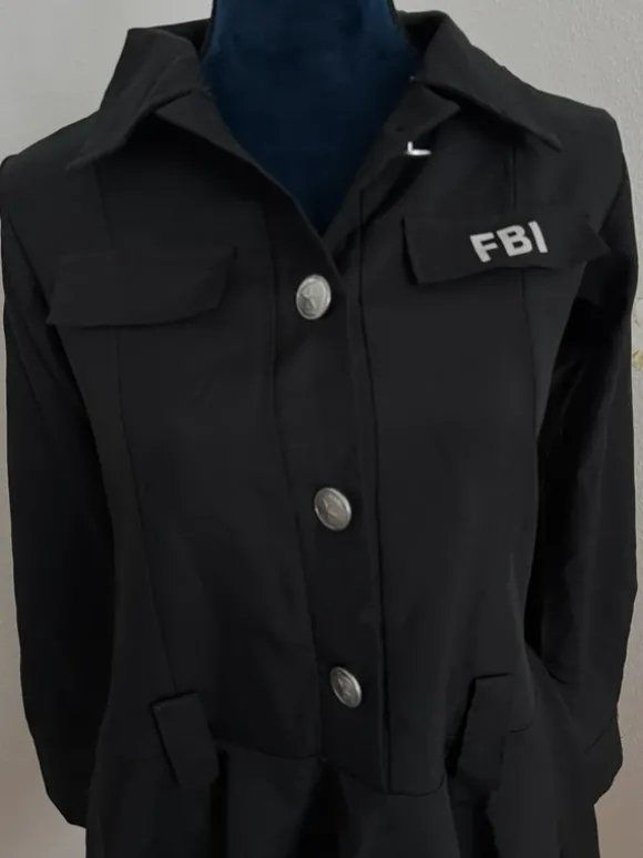 Fbi jacke / kleid Kostüm