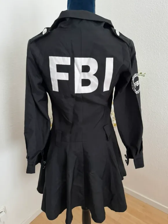 Fbi jacke / kleid Kostüm