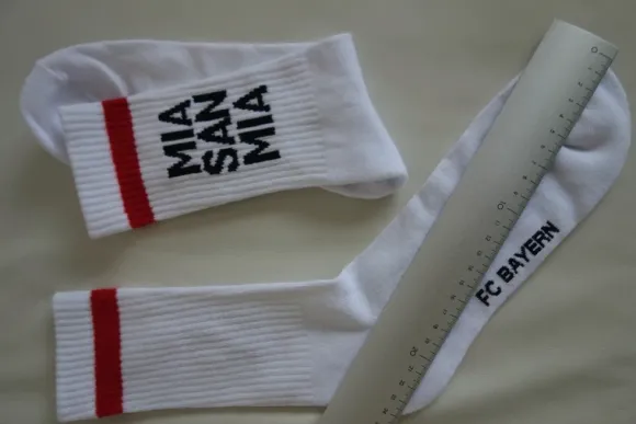 FC Bayern München - Socken Unisex in weiß - Fanartikel