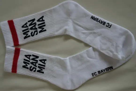 FC Bayern München - Socken Unisex in weiß - Fanartikel