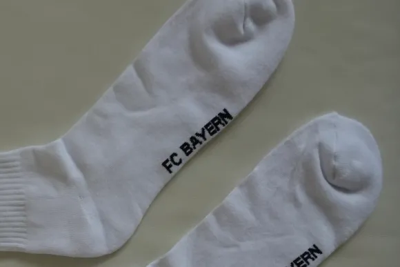 FC Bayern München - Socken Unisex in weiß - Fanartikel