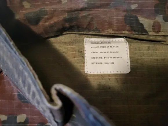 Feldbluse US-Style, Military, flecktarn